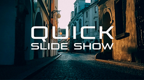 Videohive Quick Slide Show