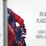 Videohive Real 3D Flags Pack