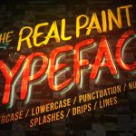 Videohive Real Paint Typeface Kit 19688638