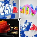 Videohive Realistic Cascading 3D Logo 21979792