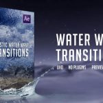 Videohive Realistic Water Wave Transitions 4K 25459202