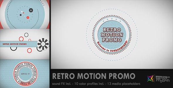 Videohive Retro Motion Promo 2418939