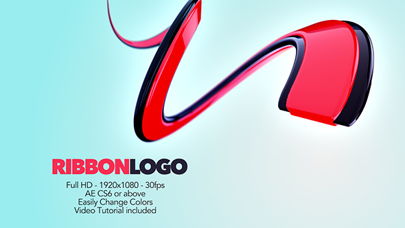 Videohive Ribbon Logo 20673602