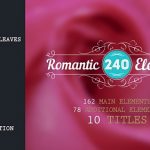 Videohive Romantic Elements Titles 10214513
