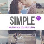 Videohive SIMPLE 2 - Parallax Photo Gallery 11815606