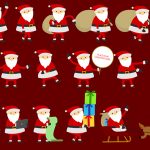 Videohive Santa Animation Greetings 9455623