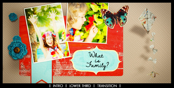 Videohive Scrapbooking Story Pack
