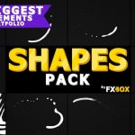 Videohive Shape Elements And Transitions 21137003