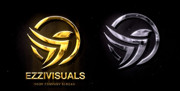 Videohive Silver Gold Logo Reveal 2 20737866