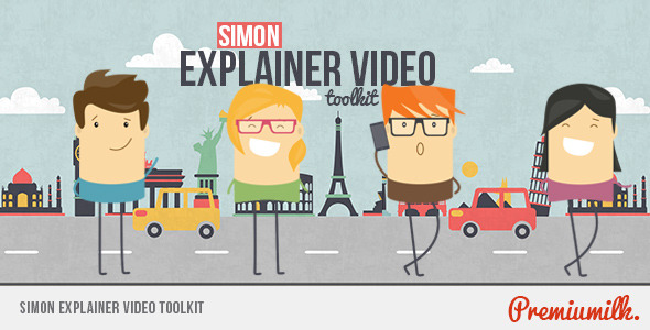 Videohive Simon Explainer Video Toolkit 8954003