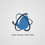 Videohive Simple Atom Logo Reveal