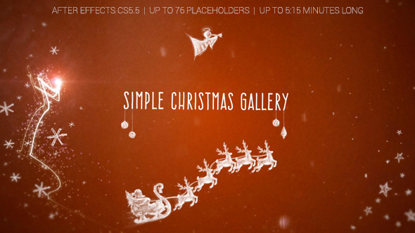 Videohive Simple Christmas Gallery 18749864