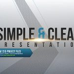 Videohive Simple Clean Presentation 2620498