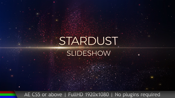 Videohive Slideshow Stardust 20895496