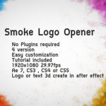 Videohive Smoke Logo Opener 3154399