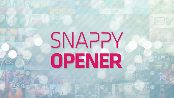 Videohive Snappy Opener 18638272