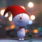 Videohive Snowman Intro