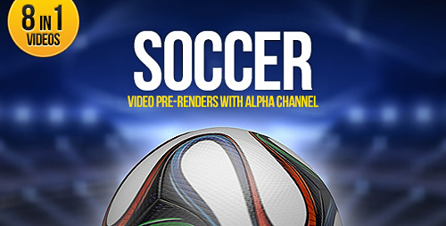 Videohive Soccer Ball Brazil 8in1
