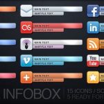Videohive Social Infobox 677539