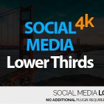 Videohive Social Media Lower Thirds 4K 20954851