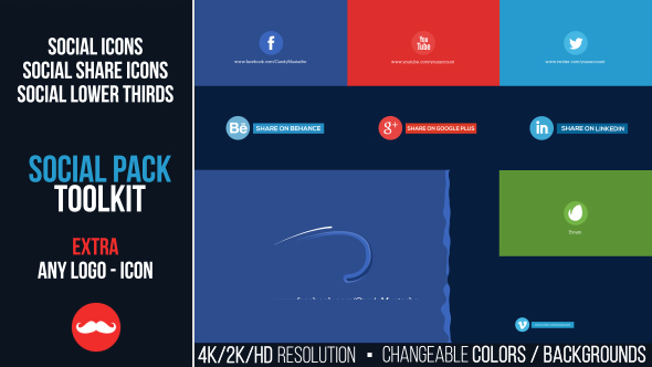 Videohive Social Pack Toolkit 14562104