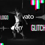 Videohive Sound Glitch Logo 12391406