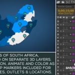 Videohive South Africa Map Kit 18328692