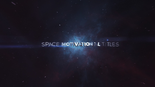 Videohive Space Motivational Titles 16613562