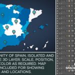 Videohive Spain Map Kit 16014110