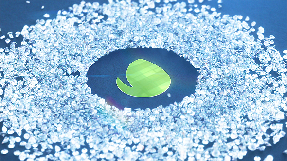 Videohive Sparkling Diamonds – Company Logo Reveal 16134816