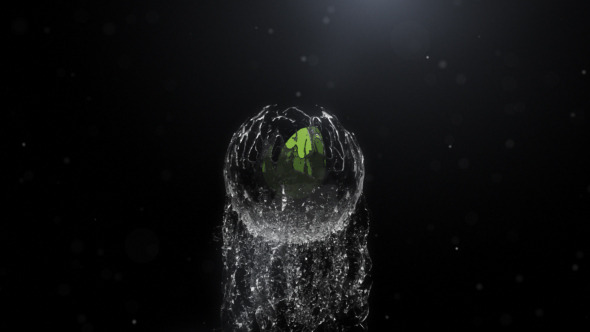 Videohive Spherical Liquid Logo Reveal 10364303