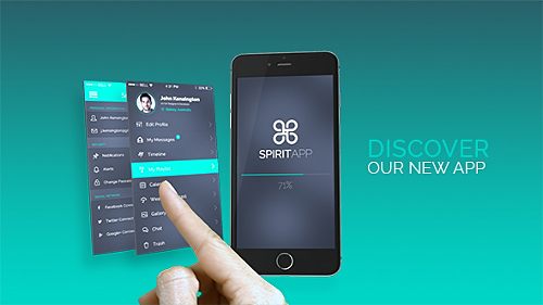 Videohive Spirit App Presentation Kit 18564252