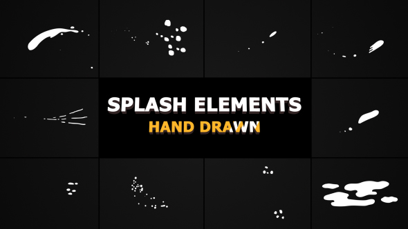 Videohive Splash Animated Elements 21307372