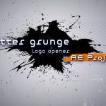 Videohive Splatter grunge - Logo opener AE project 130221
