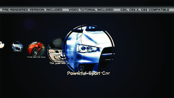 Videohive Sport Car Slideshow 3145539