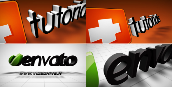 Videohive Stand Up 3D Logo 2354180