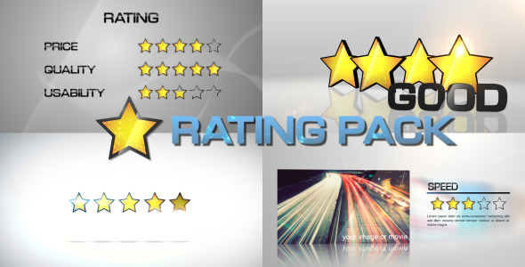Videohive Star Rating Pack 4896782