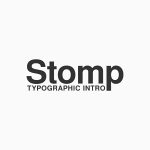 Videohive Stomp - Typographic Intro 19211748