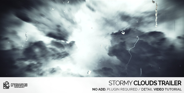 Videohive Stormy Clouds Trailer 20263594