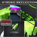 Videohive Stroke Metal Reflection Logo 6163882