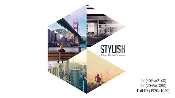 Videohive Stylish Photo Openers - Logo Reveal 11856111