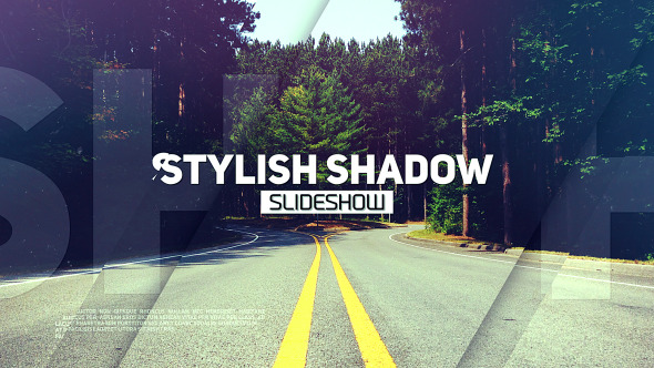 Videohive Stylish Shadow Slideshow 12717456