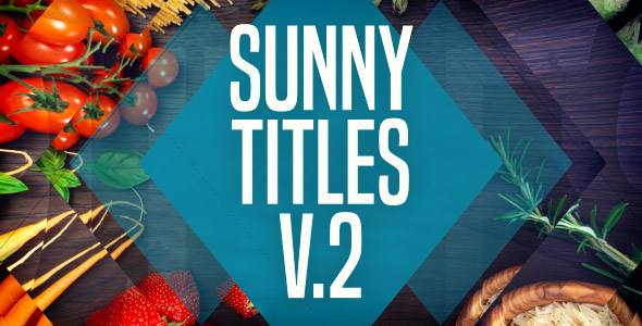 Videohive Sunny Day Titles v2 20604818