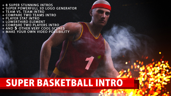 Videohive Super Basketball Intro 20314672