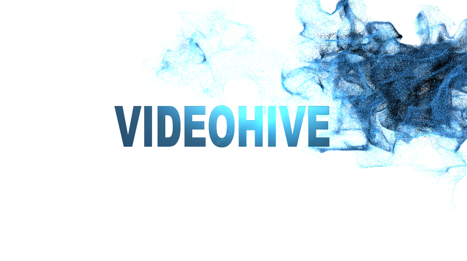 Videohive TEXT in particles