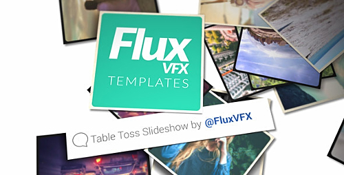 Videohive Table Toss Slideshow