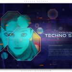 Videohive Techno Shapes Digital Slideshow 21702006