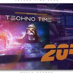 Videohive Techno Time 2049 Media Opener 21176700