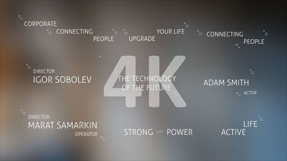 Videohive Technology Titles and Alphabet 4K 21309494