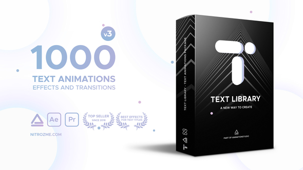 Videohive Text Library - Handy Text Animations 21932974